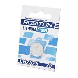 Элемент питания  ROBITON PROFI R-CR2025-BL1