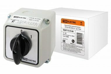 Переключатель кулачковый  КПУ38-40/2098 (0-1 3р) TDM